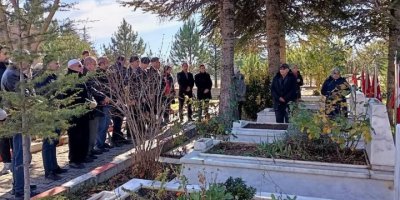 Şehit Emet şahadetinin yıl dönümünde unutulmadı
