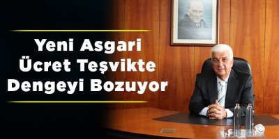 Yeni Asgari Ücret Teşvikte Dengeyi Bozuyor
