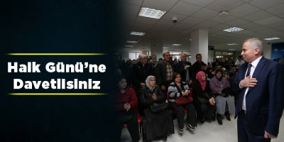 Halk Günü'ne davetlisiniz