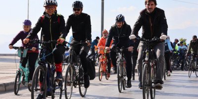 Asrın felaketinin 1. yılında pedal çevirdiler