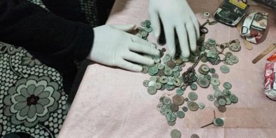 Yoğurt kovasından tarih fışkırdı