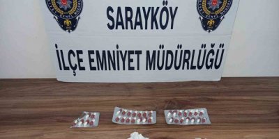 Dur ihtarına uymayan 2 şüpheli yakalanınca üzerinden uyuşturucu çıktı