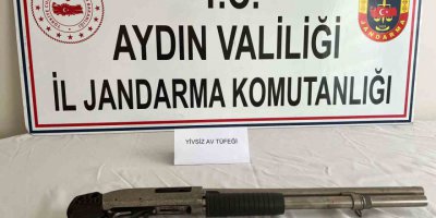 Silah sesleri ruhsatsız tüfeği yakalattı