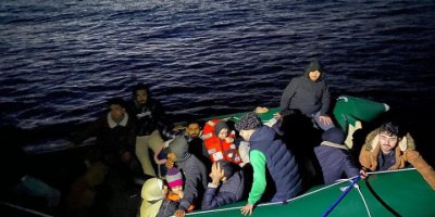 Aydın’da 34 düzensiz göçmen kurtarıldı
