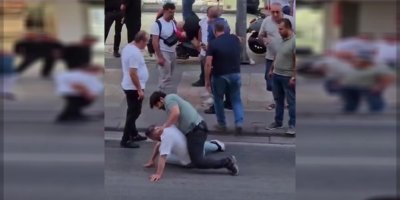 Alacak verecek kavgasında faciayı sivil polisler önledi