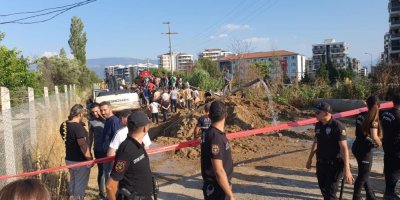 DSİ içme suyu hattında göçük: 3 ölü, 1 yaralı