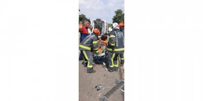 Kontrolden çıkan otomobil şarampole yuvarladı: 3 yaralı