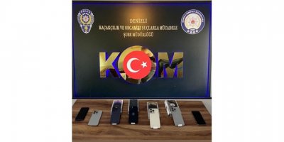Telefon kaçakçısı uygulama noktasında yakalandı