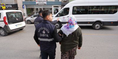 BÜYÜKŞEHİR ZABITADAN DİLENCİ OPERASYONU