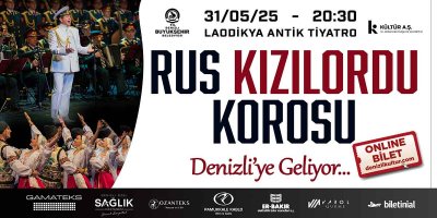 Rus Kızılordu Korosu Denizli'ye Geliyor
