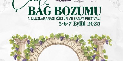 28. Çal Bağbozumu 1. Uluslararası Kültür ve Sanat Festivali başlıyor