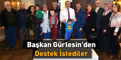 Gürlesin'den destek istediler
