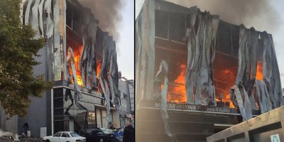 Kocaeli'de parfüm deposunda yangın: 6 kişi hayatını kaybetti!