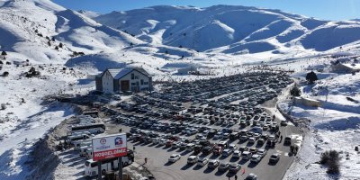 Kayak Merkezi ve Teleferik doldu taştı