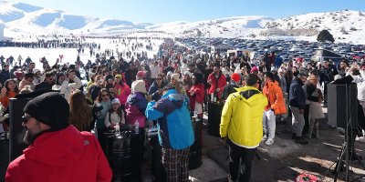 Denizli Kayak Merkezine 150 Bin Ziyaretçi