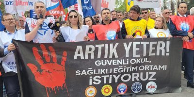 DENİZLİ'DE ŞİDDETE KARŞI ORTAK TEPKİ