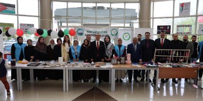 Iğdır Üniversitesinden Filistin'e Anlamlı Destek 