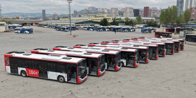 10 YENİ OTOBÜS EGO FİLOSUNA KATILDI