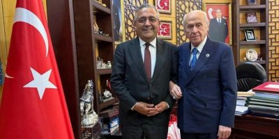 CHP'li Tanrıkulu'ndan Devlet Bahçeli'ye ziyaret!