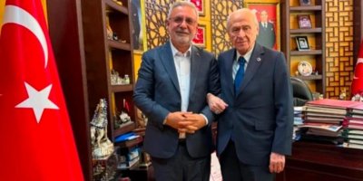 Metiner Bahçeli'yi Makamında Ziyaret etti