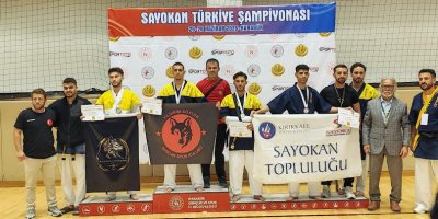 Şampiyonada Denizli'ye 6 Türkiye Derecesi Getirdiler