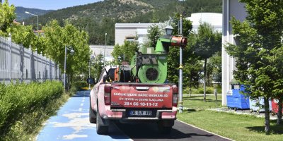 KENEYE KARŞI İLAÇLAMA MESAİSİ SÜRÜYOR 
