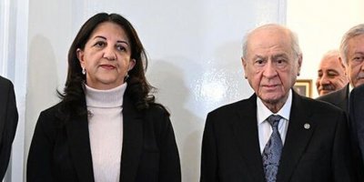 DEM Parti heyeti, Bahçeli'yi ziyaret etti