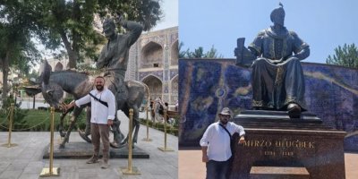 AKMAN’DAN ÖZBEKİSTAN’DA DİKKAT ÇEKEN MESAJ: