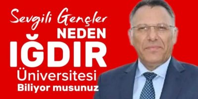 Gürel ''Gençler Iğdır Sizi Bekliyor''
