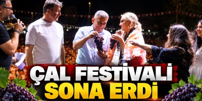 Çal Festivali Zirvede Sona Erdi