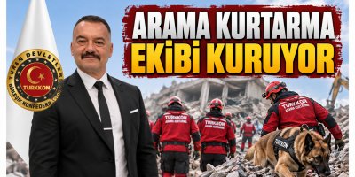 TURKKON Arama Kurtarma Ekibi Kuruyor