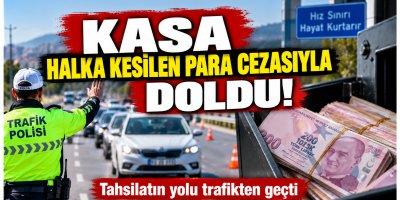 Kasa Para Cezalarıyla Doldu: Tahsilatta Trafik Öne Çıktı