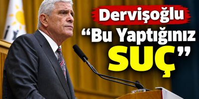 Dervişoğlu’ndan “Öcalan’a villa” tepkisi: Yaptığınız suç! 