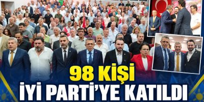 98 kişi Denizli'de İYİ Parti'ye Üye Oldu