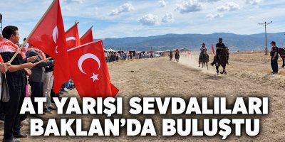 AT YARIŞI SEVDALILARI BAKLAN’DA BULUŞTU