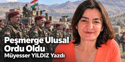 Peşmerge Ulusal Ordu Oldu