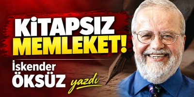 Kitapsız memleket!