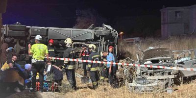 Gaziantep'te Feci kazada 7 ölü, 13 yaralı