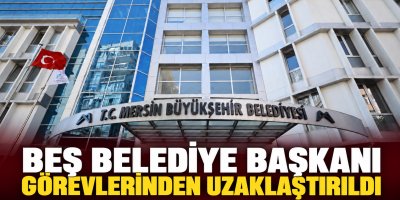 Vahap Seçer ve 5 belediye başkanı görevlerinden uzaklaştırıldı