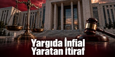 Yargıda İnfial Yaratan İtiraf