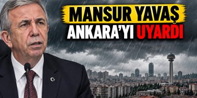Mansur Yavaş Ankara'yı uyardı! Saat verdi