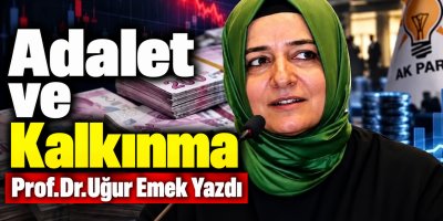 Adalet ve kalkınma!