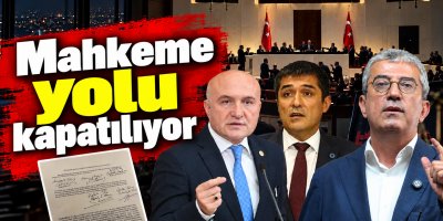 Mahkeme yolu kapatılıyor