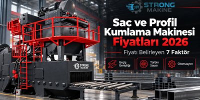Sac ve Profil Kumlama Makinesi Fiyatları 2026: Fiyatı Belirleyen Faktörler 