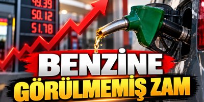 Benzine görülmemiş zam