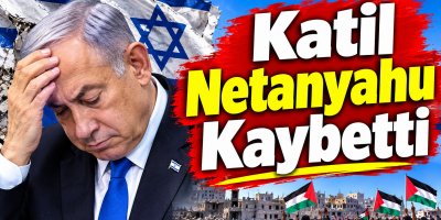 Soykırımcı Katil Netanyahu kaybetti