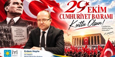 29 Ekim Cumhuriyet Bayramımız Kutlu Olsun