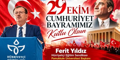 29 Ekim Cumhuriyet Bayramımız Kutlu Olsun