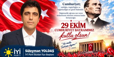 29 Ekim Cumhuriyet Bayramımız Kutlu Olsun