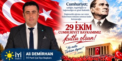 29 Ekim Cumhuriyet Bayramımız Kutlu Olsun